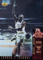 1996 Collector's Choice International German Jordan's Journal #J5 Michael Jordan Basketball Card