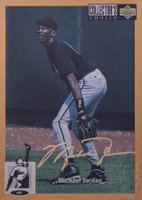 1994 Collector's Choice #23 Michael Jordan Gold Signature Basketball Card