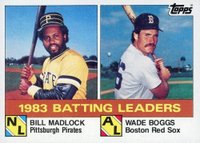 1984 Topps #131 Batting Leaders Baseball Card