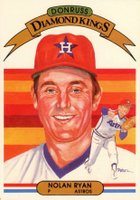 1982 Donruss #13 Nolan Ryan Diamond Kings Baseball Card