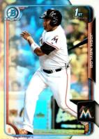 2015 Bowman Draft #69 Josh Naylor Chrome-Refractor Baseball Card