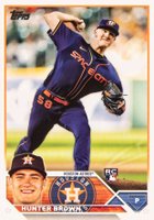 2023 Topps #111 Hunter Brown Baseball Card