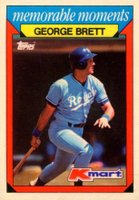1988 K-Mart #3 George Brett Baseball Card