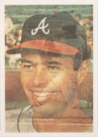 1986 Sportflics Decade Greats #34 Eddie Mathews Baseball Card