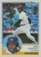 1983 Topps #110 Ken Griffey Baseball Card