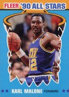1990 Fleer All-Stars #7 Karl Malone Basketball Card
