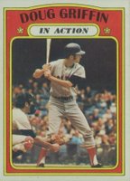1972 Topps #704 Doug Griffin In Action Baseball Card
