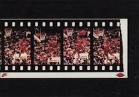 1984 Nike Poster Cards  #851 Freeze Frame Basketball Card