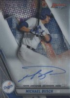 2019 Bowman's Best Best of 2019 Autographs #B19MB Michael Busch Baseball Card