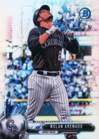 2017 Bowman Chrome #72 Nolan Arenado Refractor Baseball Card