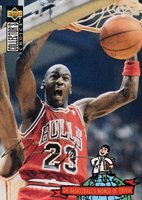 1994 Collector's Choice International #402 Michael Jordan French-Gold Signature Basketball Card