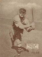 1934 Batter Up #68 Joe Vosmik Baseball Card