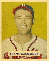 1949 Bowman #239 Frank McCormick Baseball Card