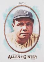 2017 Topps Allen & Ginter #4 Babe Ruth Hot Box Foil Baseball Card