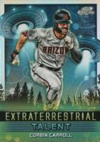 2024 Topps Chrome Cosmic Extraterrestrial Talent #ET4 Corbin Carroll Baseball Card