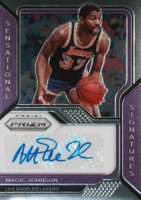 2020 Panini Prizm Sensational Signatures #SSMJO Magic Johnson Basketball Card