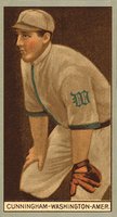 1912 Brown Backgrounds Broadleaf #37 William Cunningham Baseball Card