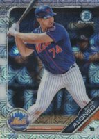 2019 Bowman Mega Box Chrome #127 Peter Alonso Baseball Card
