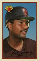 1989 Bowman Tiffany #454 Sandy Alomar Jr. Baseball Card