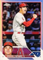 2023 Topps Chrome #17 Shohei Ohtani Refractor Baseball Card