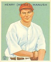 1933 Goudey #107 Heinie Manush Baseball Card