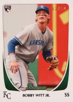 2022 Bowman Transcendent VIP Party Bobby Witt Jr. Through the Years #2011 Bobby Witt Jr. Baseball Card