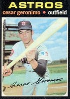 1971 Topps #447 Cesar Geronimo Baseball Card