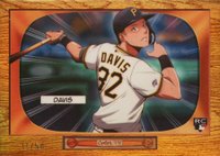 2024 Bowman 1955 Bowman Anime #BA7 Henry Davis Gold Refractor Baseball Card
