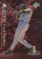 1999 Upper Deck Black Diamond #20 Frank Thomas Double Baseball Card