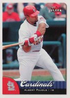 2007 Fleer #43 Albert Pujols Baseball Card