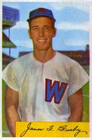 1954 Bowman #8 Jim Busby Baseball Card