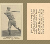 1917 Weil Baking Co. #11 Frank Baker Baseball Card