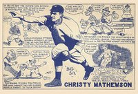 1914 E & S Publishing # Christy Mathewson Baseball Card