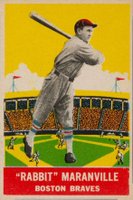 1933 DeLong #13 Rabbit Maranville Baseball Card