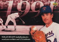 1994 Upper Deck All-Time Heroes #125 Nolan Ryan Baseball Card