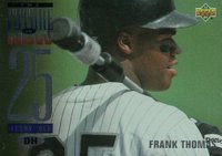 1994 Upper Deck #55 Frank Thomas Baseball Card