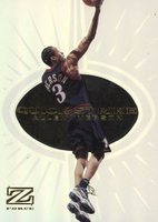1997 Skybox Z-Force Quick Strike #4 Allen Iverson Basketball Card