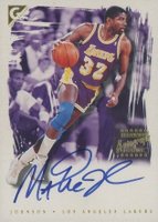2000 Topps Gallery Gallery Signatures #GS-MJ Magic Johnson Basketball Card