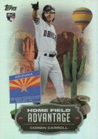 2023 Topps Home Field Advantage #HA15 Corbin Carroll Series 2 Baseball Card