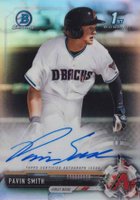 2017 Bowman Draft Chrome Draft Picks Autographs  #CDAPS Pavin Smith Refractor Baseball Card