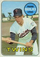 1969 Topps #356 Frank Quilici Baseball Card