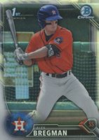 2016 Bowman Prospects #BCP4 Alex Bregman Chrome-Refractor Baseball Card