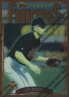 1996 Finest #281 Cal Ripken Jr. w/Coating Baseball Card