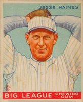 1933 Goudey #73 Jesse Haines Baseball Card