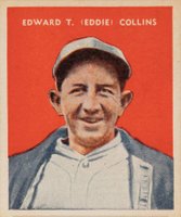 1932 U.S. Caramel #1 Edward T. (Eddie) Collins Baseball Card