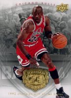 2009 Upper Deck Jordan Legacy Gold #60 Michael Jordan Basketball Card