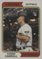 2023 Topps Heritage #209 Corbin Carroll Image Variation Baseball Card