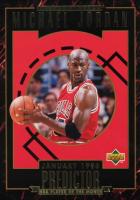 1995 Upper Deck Predictor Player of Month #R2 Michael Jordan Redemption Basketball Card