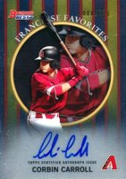 2019 Bowman's Best 1999 Franchise Favorites Autographs #CC Corbin Carroll Baseball Card