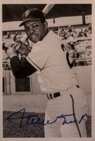 2012 Topps Archives 1969 Deckle Edge #13 Willie Mays Baseball Card